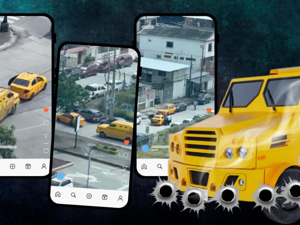 CAMION BLINDADO ATACADO