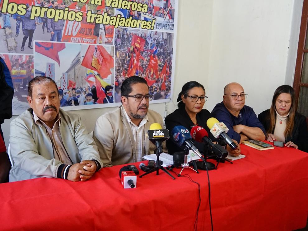 El presidente del FUT José Villavicencio habló de la posición de la organización ante los resultados.