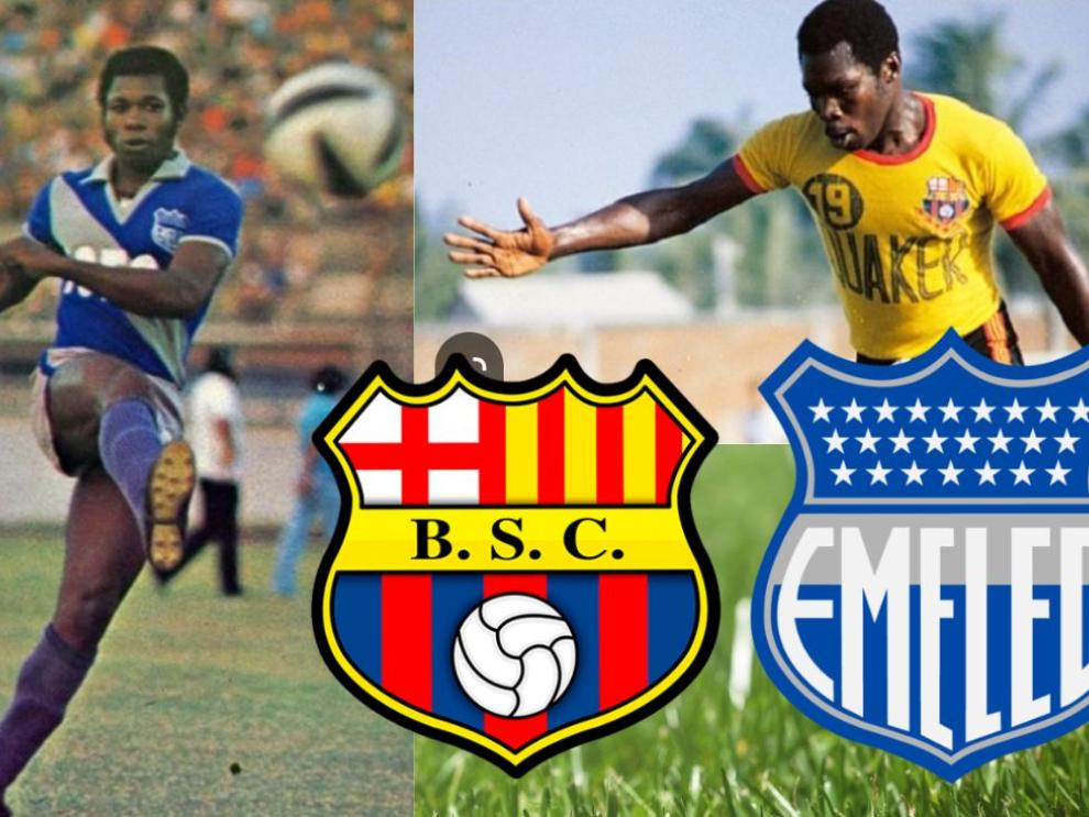 Lupo Quiñónez el goleador de los Clásicos del Astillero, estuvo en los dos equipos.
