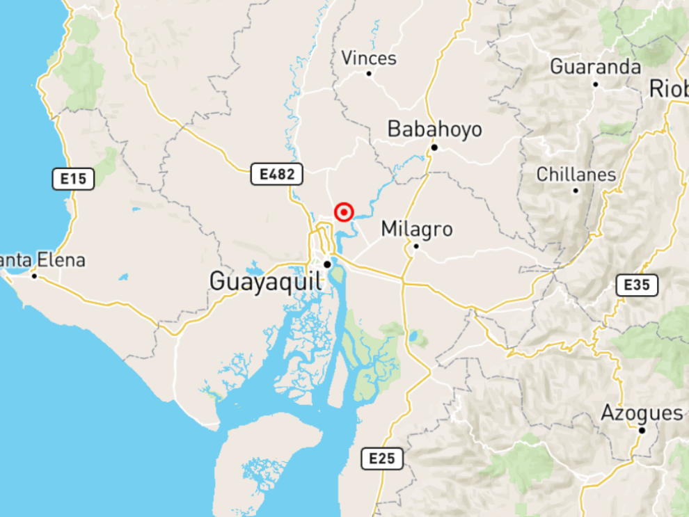 Temblor en Ecuador este 25 de abril.