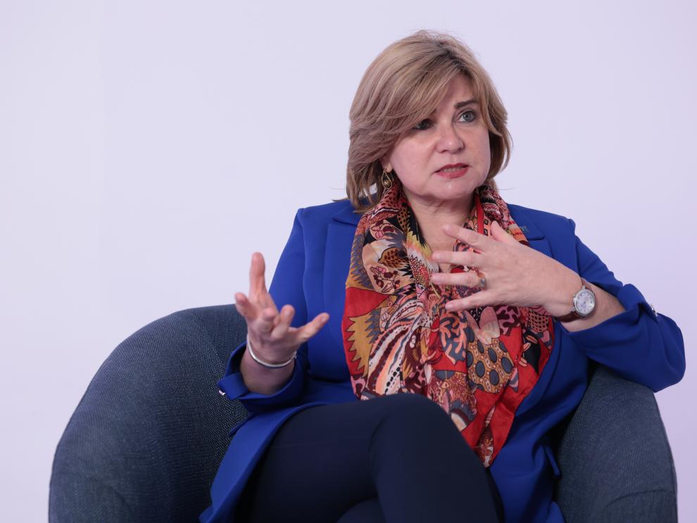 Jekaterina Doródnova+ embajadora de la Unión Europea en Ecuador