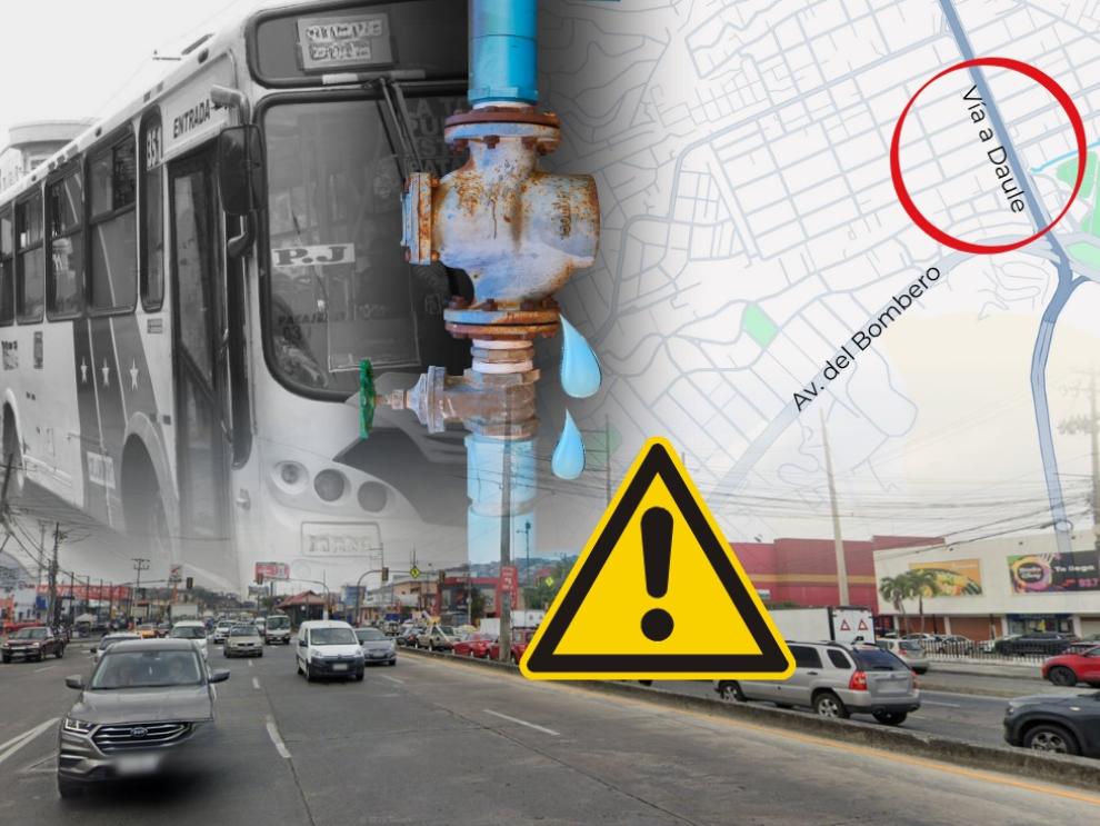 GUAYAQUIL DESVIOS BUSES