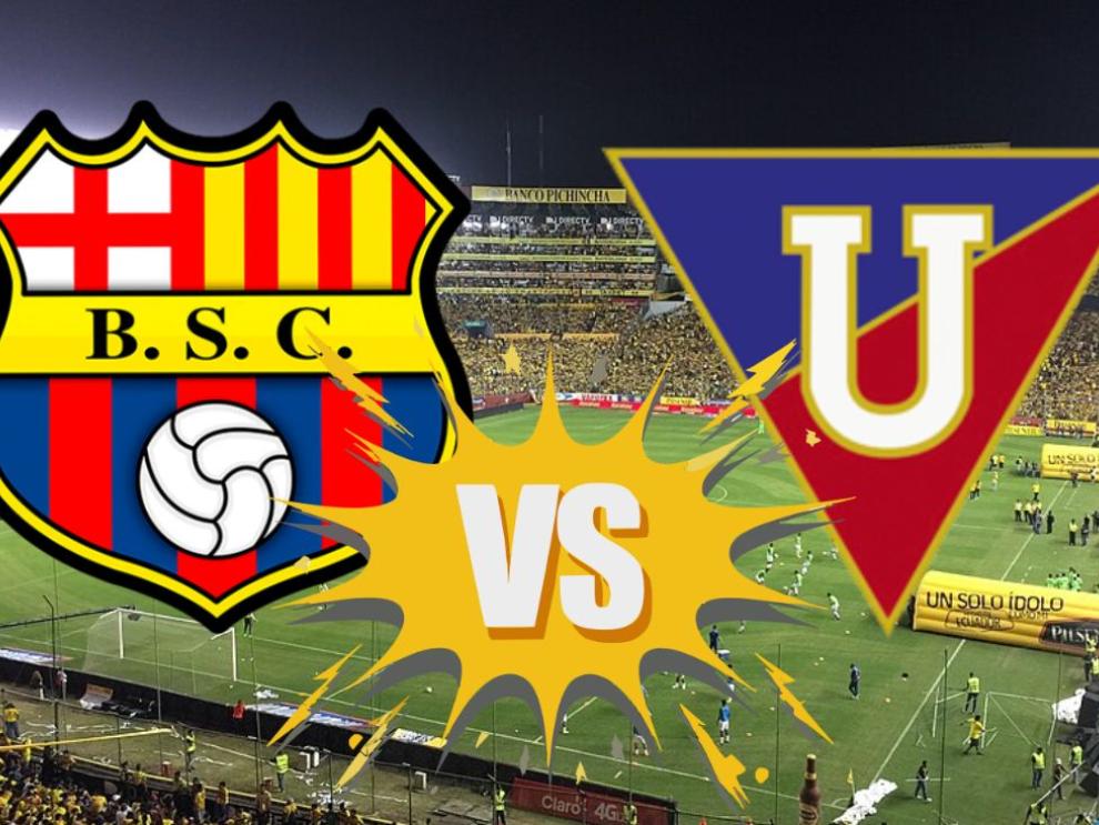 Barcelona SC recibe a Liga de Quito en el Monumental 24 de julio.