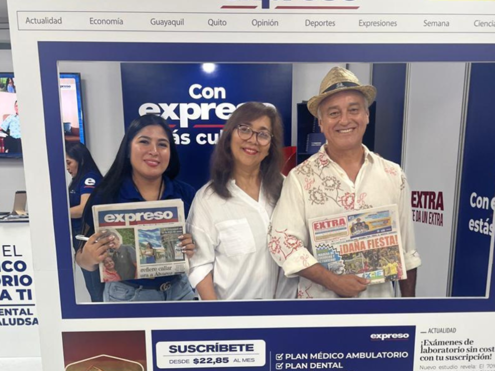 Diario EXPREESO en la Feria Raíces 2025.
