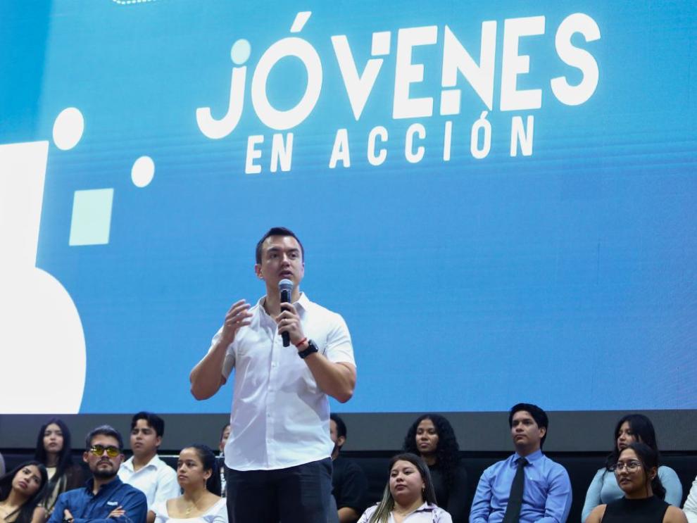 Jóvenes en Acción, programa del gobierno de Daniel Noboa