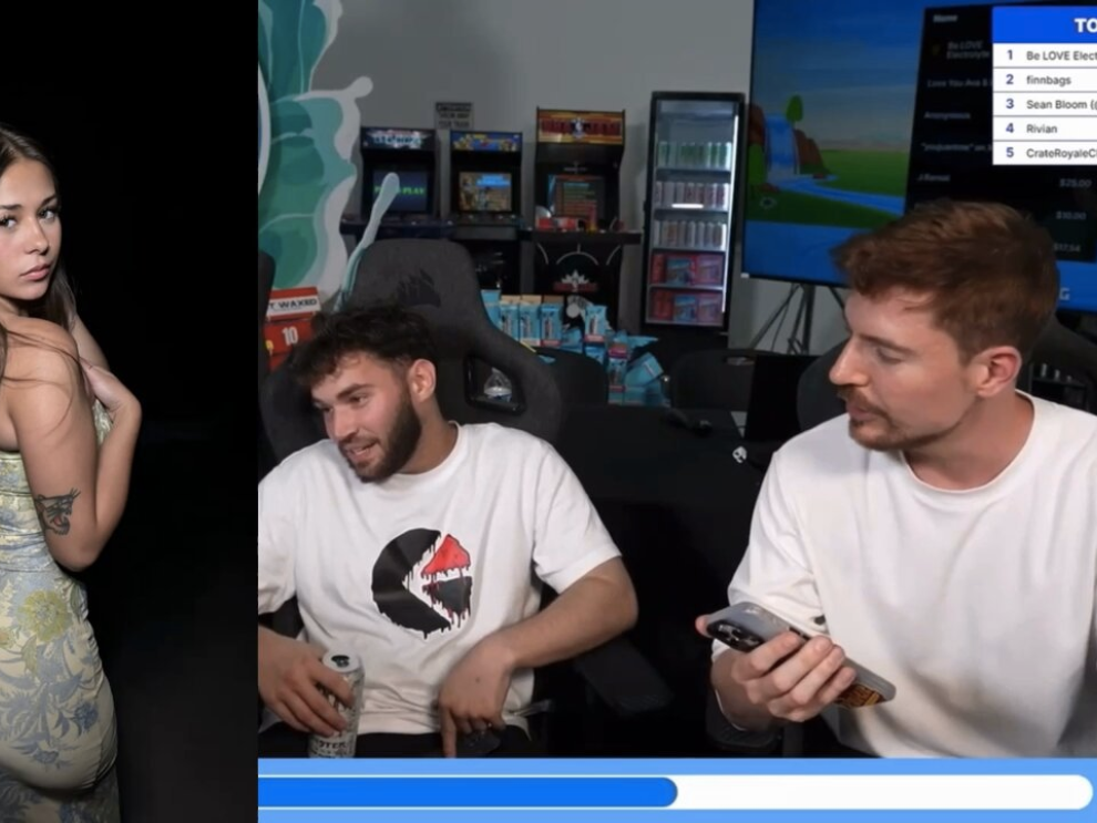 Donación de Sophie Rain a la campaña de Mr.Beast