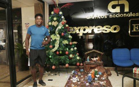 El atacante campeón con Delfín visitó las instalaciones de Granasa en su entrevista con Expreso.