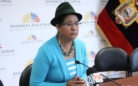 Lourdes Tibán fue asambleísta por Pachakutik entre el 2009 y 2017. Desde el Legislativo, hizo oposición al gobierno de Rafael Correa.