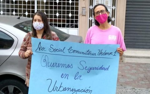 Los vecinos de Urdenor exigen protección y controles para frenar los robos en la ciudadala.