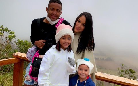 Gabriel Torres y su familia estuvieron en la Mitad del Mundo hace un par de semanas