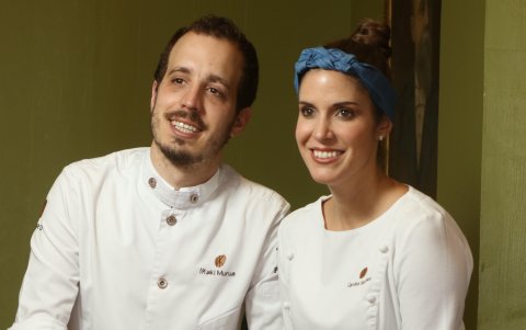 Carolina e Iñaki se conocieron cuando estudiaban una maestría en España.