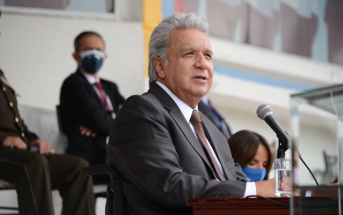 Referencial. Durante la entrevista, el presidente Lenín Moreno dijo que espera la explicación del exministro Zevallos de los motivos que lo llevaron a inocular a sus familiares.