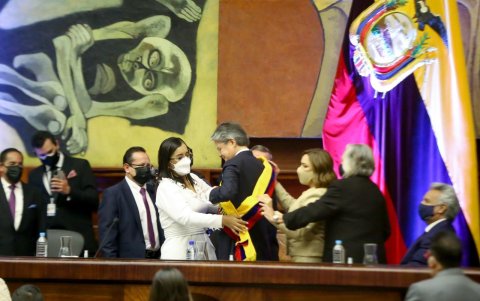 En 2021, Guadalupe Llori fue designada presidenta de la Asamblea Nacional.