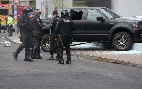 Quito. El abogado Harrison Salcedo fue asesinado mientras transitaba por el sector de la avenida 6 de Diciembre.