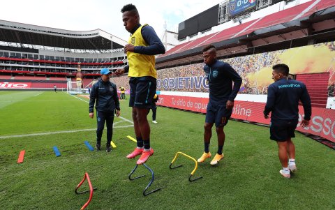 La selección ecuatoriana espera brillar en la Copa América.
