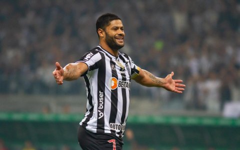 Hulk, atacante del Atlético Mineiro, es una de las figuras del Galo.