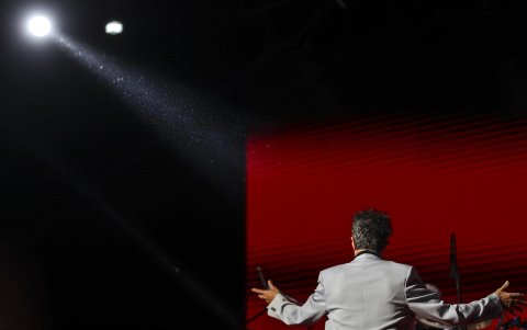 Fotografía de archivo del cantante y compositor argentino Fito Páez.