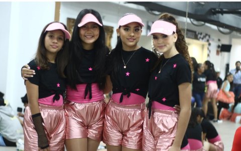 Angelina Rossi, Bianca Martín, Romina Macías y Fabiana Sanna.