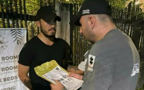 Evento. Cáceres fue puesto a orden de la justicia colombiana para su proceso de deportación.