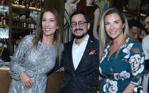 Sandra Delgado-Elías, Daniel Zea y Nataly Massinari.