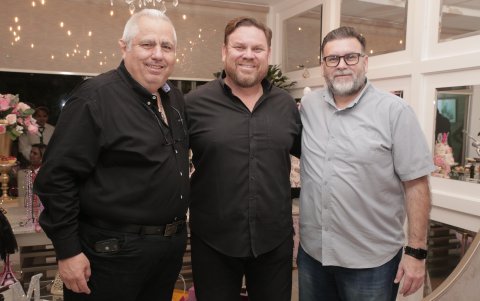 Geovany Galarza, Alejandro Lascano y Renato Lascano.