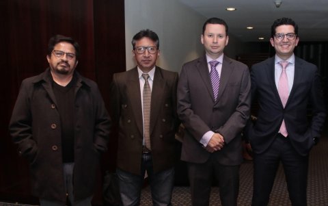 Marco Moreno, Marco Carrasco, Roberto Amores y Miguel García.