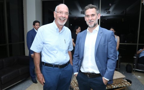 Wilfried Meinlschmidt y Andreas Herzog.