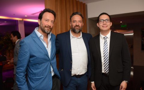 Javier Martínez, Juan Martínez y Jefferson Figueroa.