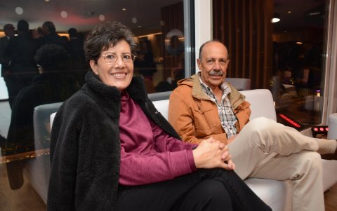 Ximena Zaldumbide y Óscar Patiño.