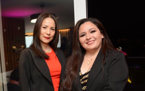 Pierina Rangel y Tatiana Yazbek.