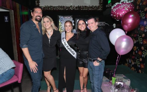 Juan Francisco Zunino, María Isabel Wagner. Adriana Letamendi, Alejandra Viteri y José Gómez.