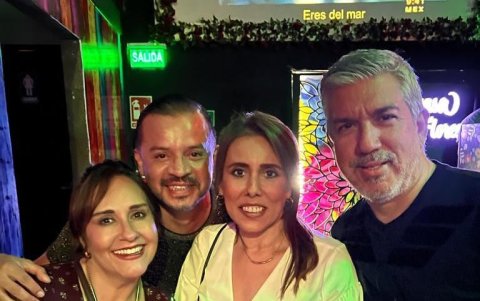 Anita Torres, Iván Melo, Rossana Vallarino y Chicho Valverde.