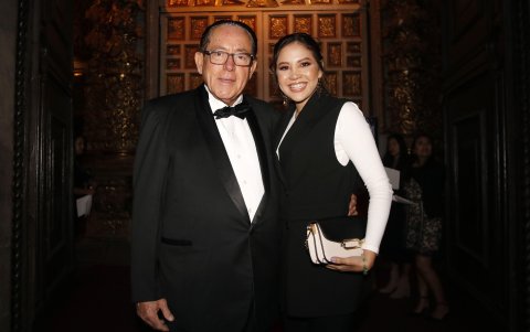 Luis Padilla y Geovanna Bayas.