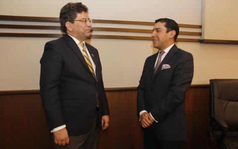 Santiago Velásquez y Marco Morales.