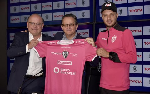 Luis Baca, Franklin Tello y Martín Anselmi.