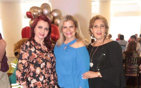 Lorena Forero, Jéssica Quiñónez y Alexandra Rumbea.