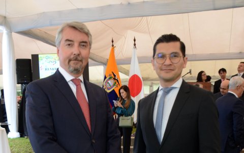 Felipe Ribadeneira y Xavier Rosero.