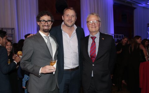 Miguel Sevilla, Yan Nidrau y Philipp Schauer.