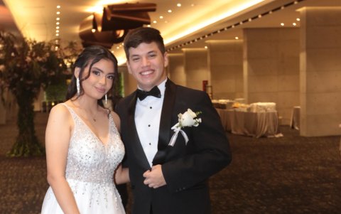 Ashley Del Rosario y Gabriel Eraso.