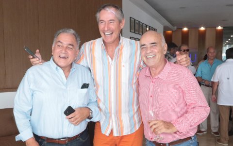 Víctor Cevallos, Guillermo Salcedo y Roberto ‘Perico’ Ayala.