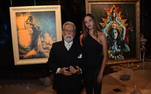 Hugo Martínez y Victoria Egas.