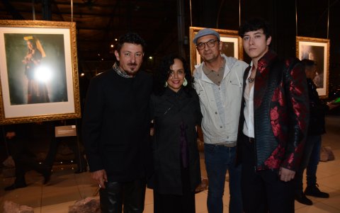 Fabricio Lalama, Ana Rodríguez, Matías Cortece y Pedro Lalama.