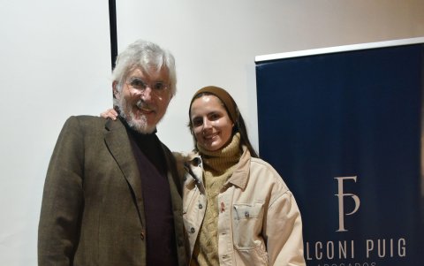 Ramiro Crespo e Isabela Crespo.