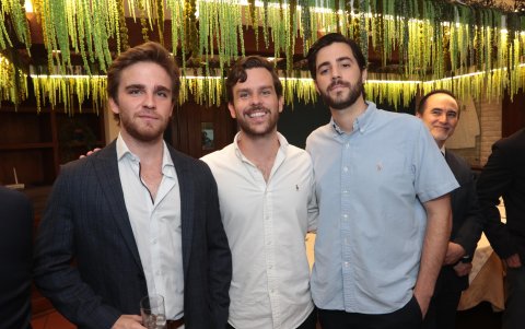 Francisco Nugué, George Mccabe y Daniel Vallarino.