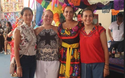 Jenny Lee, Anllelina Triana, Esmeralda Benavides y Dinorah Payan.