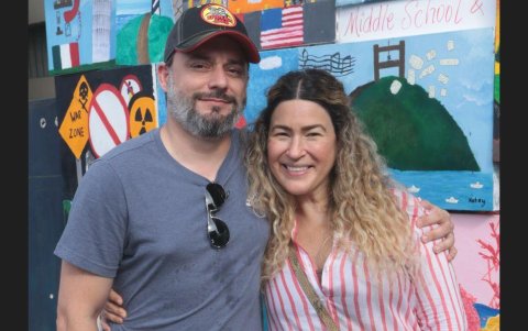 Juan Daniel Palacios y Andrea Arboleda.