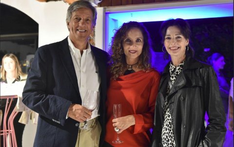 Santiago Arias, María Cecilia Alzamora y Tamara Kavotys.