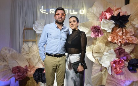 Nicolás Núñez y Paola Moncayo.