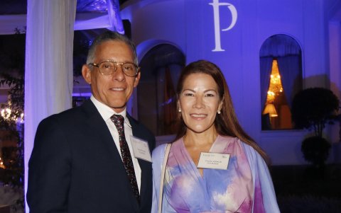 Balo Molina y Cecilia Feraud.