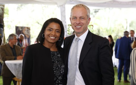 Brenda Curvelo y Pietro Graziani.